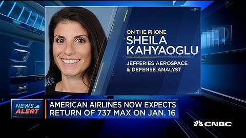 American Airlines delays 737 Max return date to Jan. 16