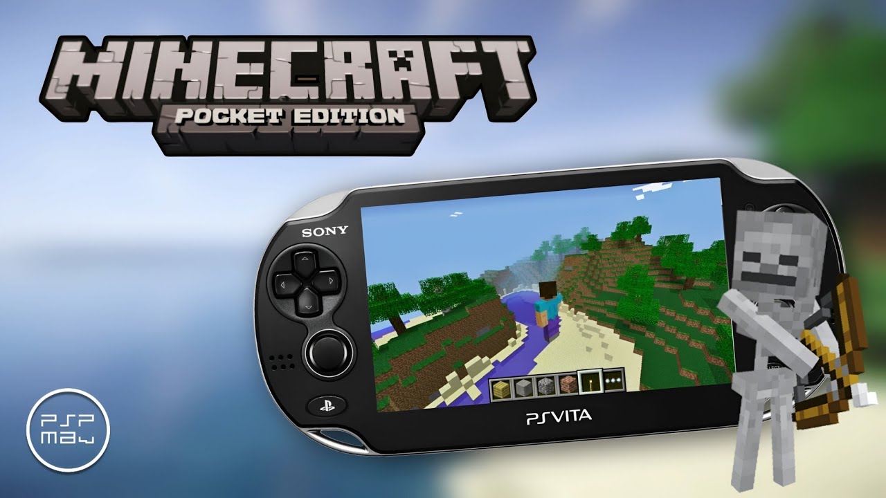 Minecraft Pocket Edition, PS Vita port! - YouTube