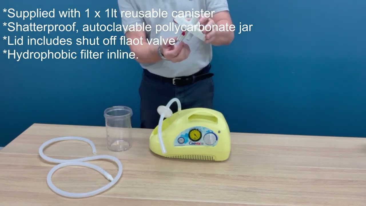 Clements Filter for medical suction pumps