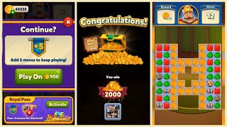 Royal Match Lava Quest Rewards at Super Hard Level 3199