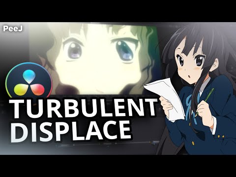 How To Make Turbulent Displace in DaVinci Resolve