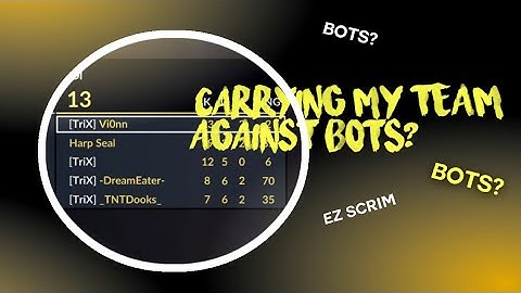 SCRIMING AGAINST BOTS!!?-Critical Ops Scrim Trix vs TDI