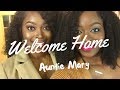 Aunt Mary Comes home for Christmas| MsNaturally Mary| Doves Nest