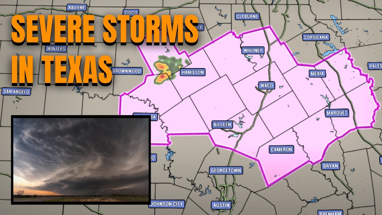 LIVE COVERAGE Severe weather, tornado threat across parts of Texas