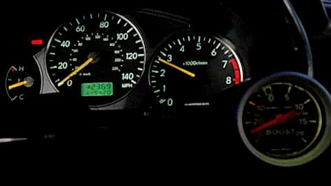 Utec Delta Launch Control Gauge View- 2002 WRX