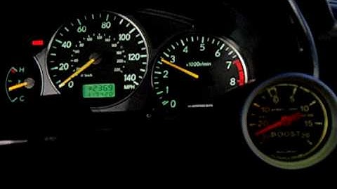 Utec Delta Launch Control Gauge View- 2002 WRX