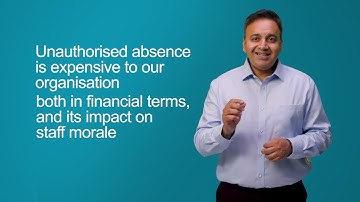 Managers Toolkit Elearning Course: How can Managers Manage Absence in the Workplace?