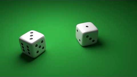 Blender #001: Rolling Dice Animation