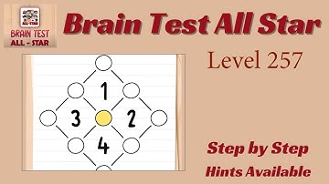 Brain Test All Star Level 257 – Quick & Easy Solution!