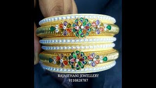 Rajputi jewellery jodhpur bajudar bangadi l aawla nogriya