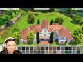 Renovating A Mansion Build and Creating A Sims Family!