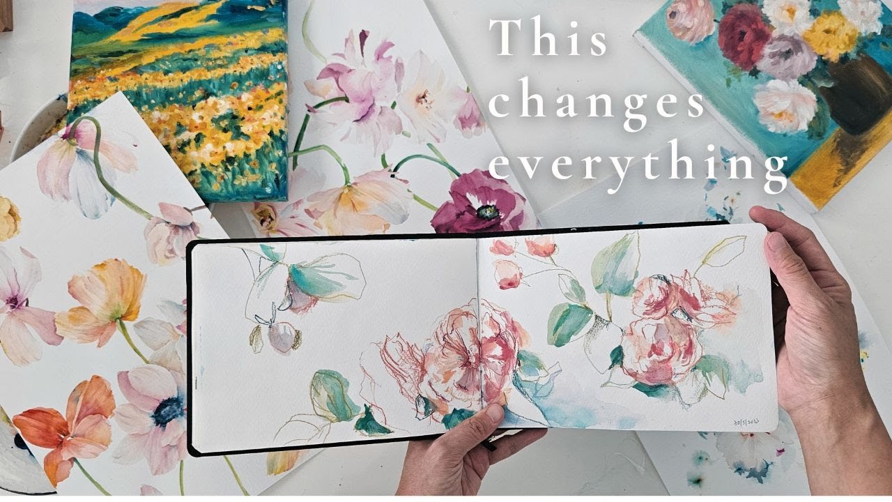 About 2023: Sketchbook tour, new experiments and everything that keeps art flowing