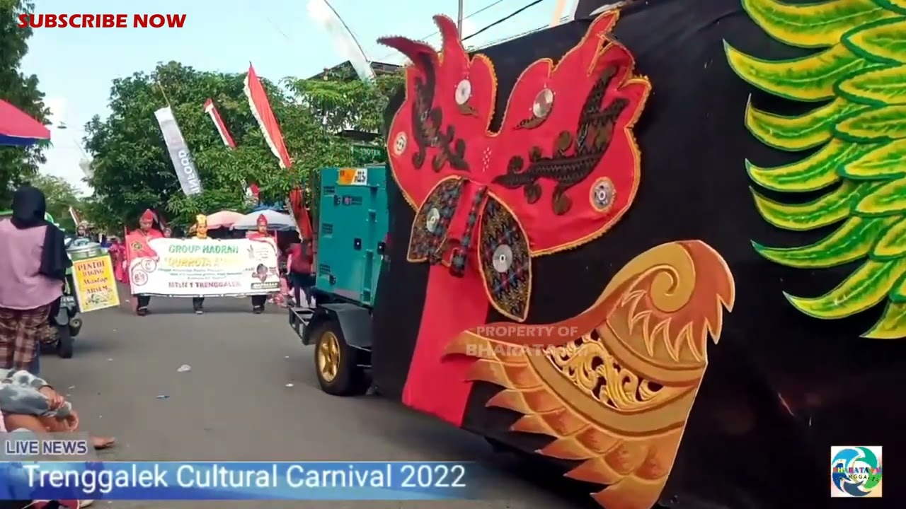 MTsN 1 TRENGGALEK DI TRENGGALEK CULTURAL CARNIVAL 2022