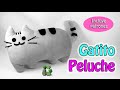 Juguetes Reciclados - Gatito de peluche (Reciclaje) Ecobrisa