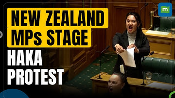 Maori MPs Disrupt New Zealand Parliament with Haka Protest Against Controversial Bill | N18G