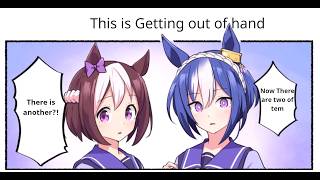 Special Week and her junior Cesario | Umamusume Comic