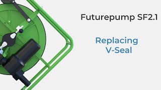 Futurepump SF2: Replacing piston rod V-Seal