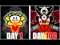 I played 100 days of undertale