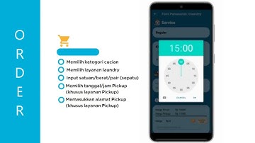 Video Demo Aplikasi - KLOOD: APLIKASI PEMESANAN JASA LAUNDRY BERBASIS ANDROID