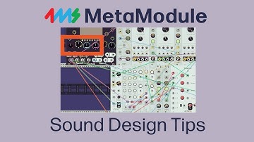 Sound Design Tools with MetaModule
