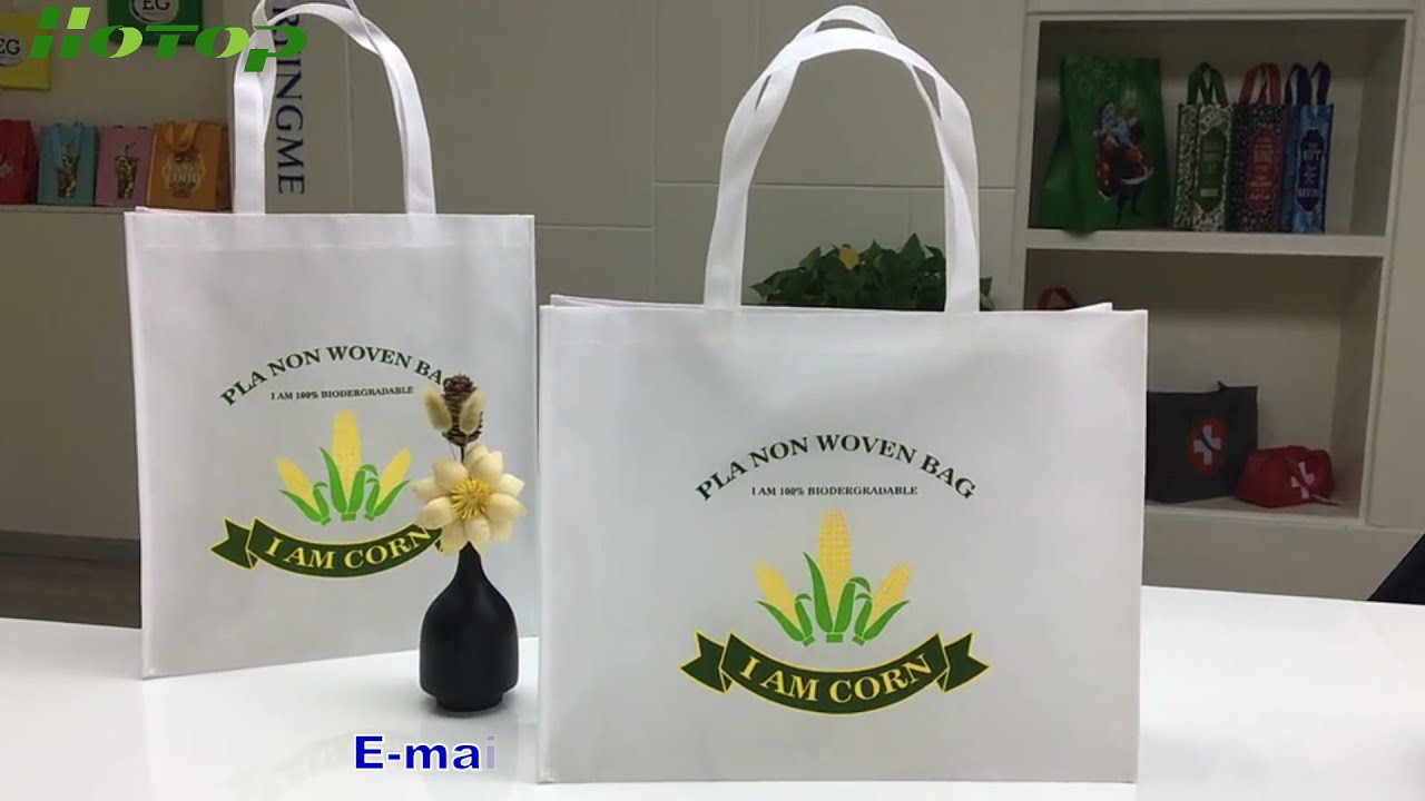 Promotional Pla Non-Woven Drawstring Bags - Custom Promotional Products |  rushIMPRINT