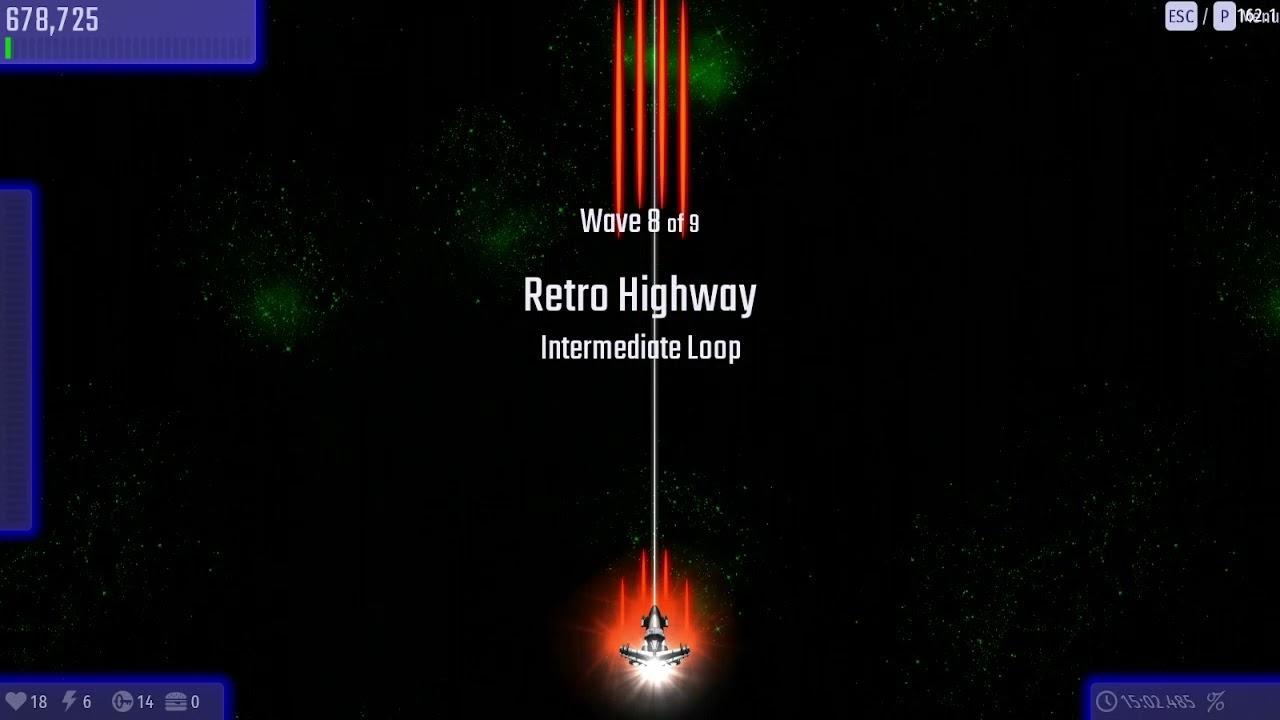 Chicken Invaders Universe | E.A | Moron Railgun Retro Perfect Run 12/26/2021