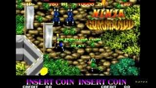 Ninja Commando Arcade Opening Intro & Auto Demo Neo Geo 1992