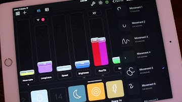 Luminair 3 - First preview of new UI and movement generator