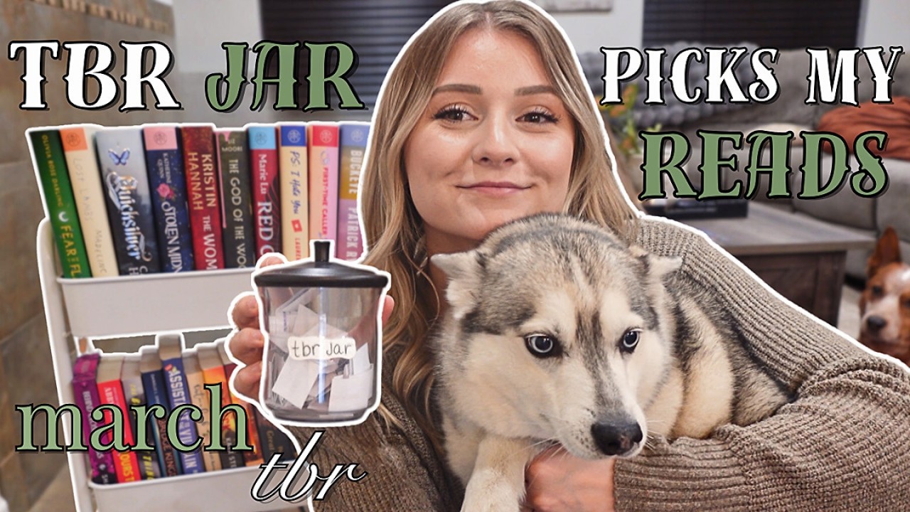 tbr jar chooses my march reads!🍀✨