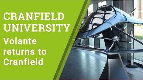 Volante returns to Cranfield University