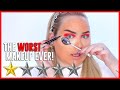 Full face of worst makeup tips ever  nikkietutorials