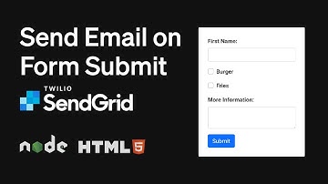 Send Email on Form Submission for FREE [HTML/JS] (Fully Custom,  No Formspree) Serverless React/Vue