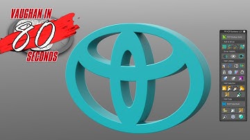 Modo | MOP Booleans: Toyota Logo Build