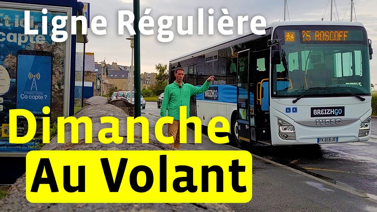 Une Journée de Ligne Régulière de Roscoff à Lesneven (Ligne 25)