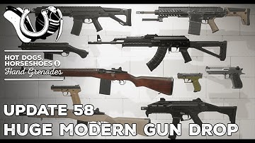 H3VR Early Access Update #58: Massive Modern Toys Drop! 10 New Firearms, System Improvements & More!