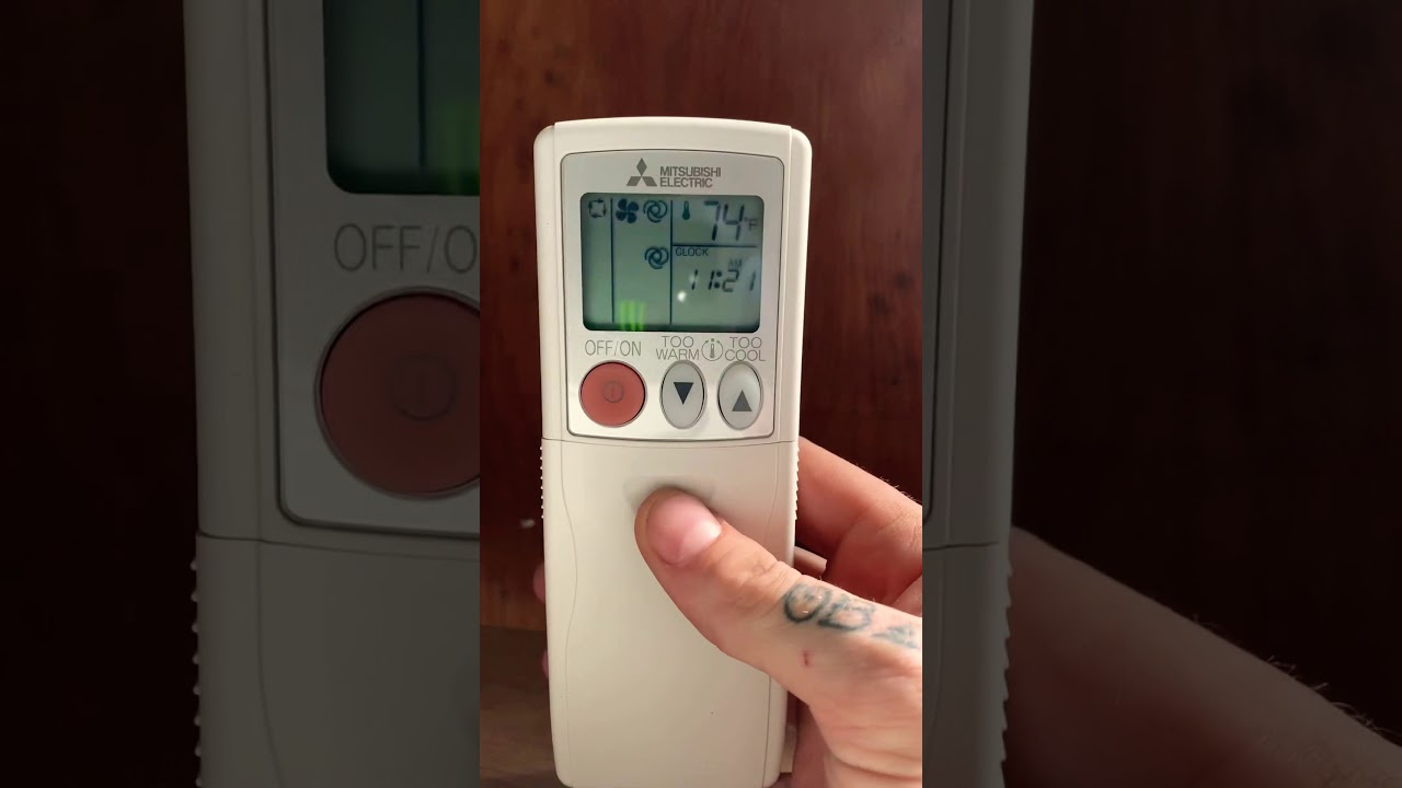 Prime Mini Split Remote Control Instructions