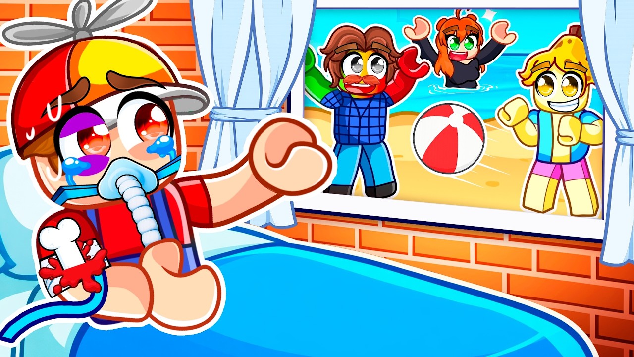 Je suis Blessé ... Et Personne ne s'en soucis sur Roblox Brookhaven !