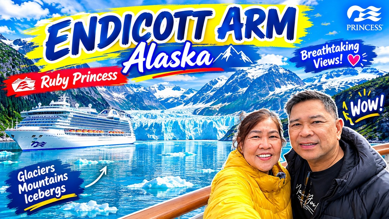 Sailing Through Alaska’s Breathtaking Endicott Arm | A View You’ll Never Forget!