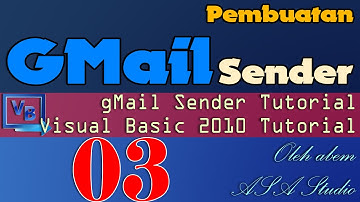 Visual Basic 2010 Tutorial, Pembuatan GMail Sender, 3, Fungsi Mengirim Email dan Timer