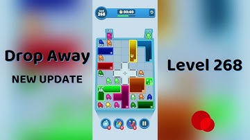 Drop Away Level 268 Walkthrough - NEW UPDATE | Step-by-Step Guide 🧠 | SolutionGuruji
