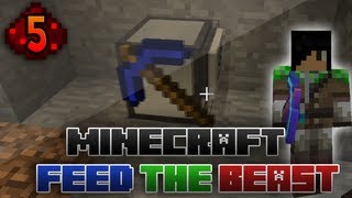 Let's Try: Minecraft - Feed The Beast: 5 - Turtle Tunnels