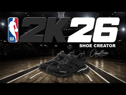 NBA 2K26 Shoe Creator How To Make Balenciaga LED Track Runner 
