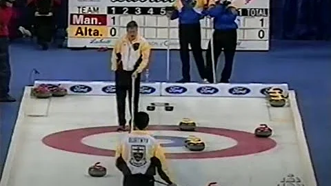 1995 Brier Semi-final - Burtnyk vs Martin