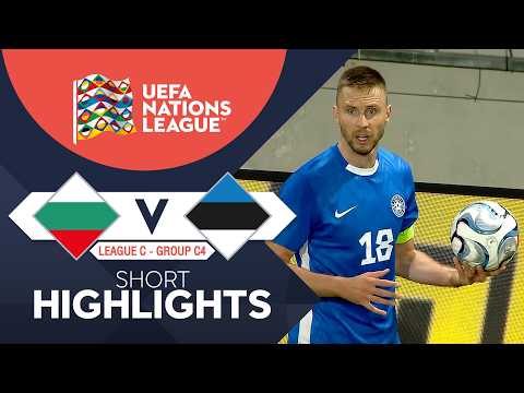 ไฮไลท์ฟุตบอล ยูฟ่า เนชั่นส์ลีก : Bulgaria vs Estonia (30-09-69)