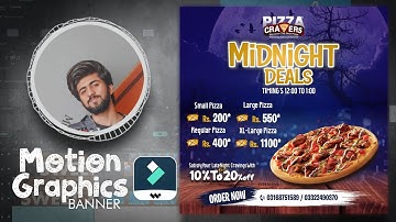 How to make motion poster in filmora x - #motiongraphic #filmora