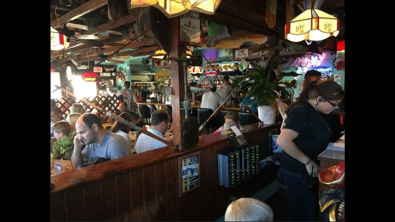 Jbs Fish Camp Restaurant In New Smyrna Beach Youtube