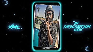 EMIWAY BANTAI COMPANY SONG 💥💯 || NEW XML FILE⚡😎 || NEW TREND XML 🥵😈 #viralvideo #alightmotion #xml