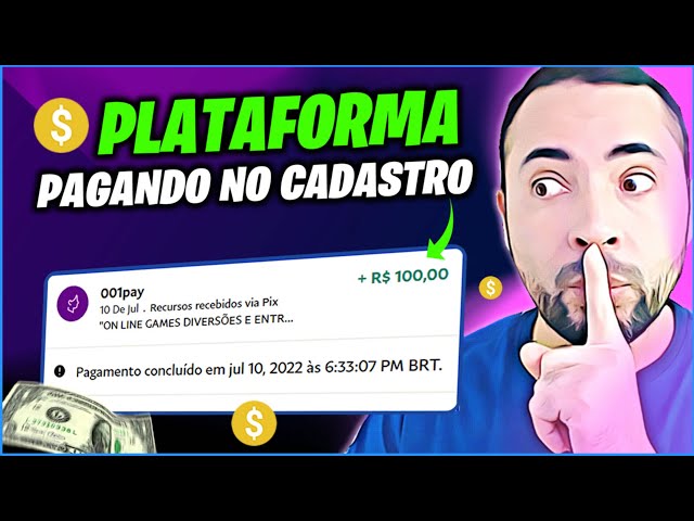 Plataforma nova🍀 pagando muito 🤑