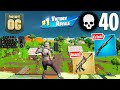 40 Elimination Solo Squads Win Full Gameplay (Fortnite OG)