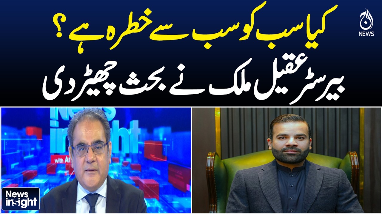 Barrister Aqeel Malik | Security Debate | Pakistan Politics | News Insight Amir Zia